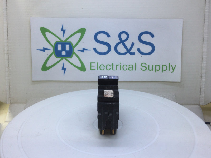 American Brand FPE NC240 2 Pole 40 Amp 240v Stab-Lok Circuit Breaker