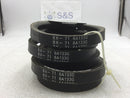 Lot of 3 Dayton 6A133G BX71 Cogged Premium V Belt 74" Outside Length