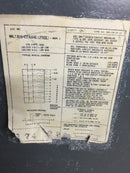 Zinsco ML12(6-12)CDG Panel Cover Door Only 10 1/4" x 7 1/8"