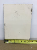 Zinsco ML12(6-12)CDG Panel Cover Door Only 10 1/4" x 7 1/8"