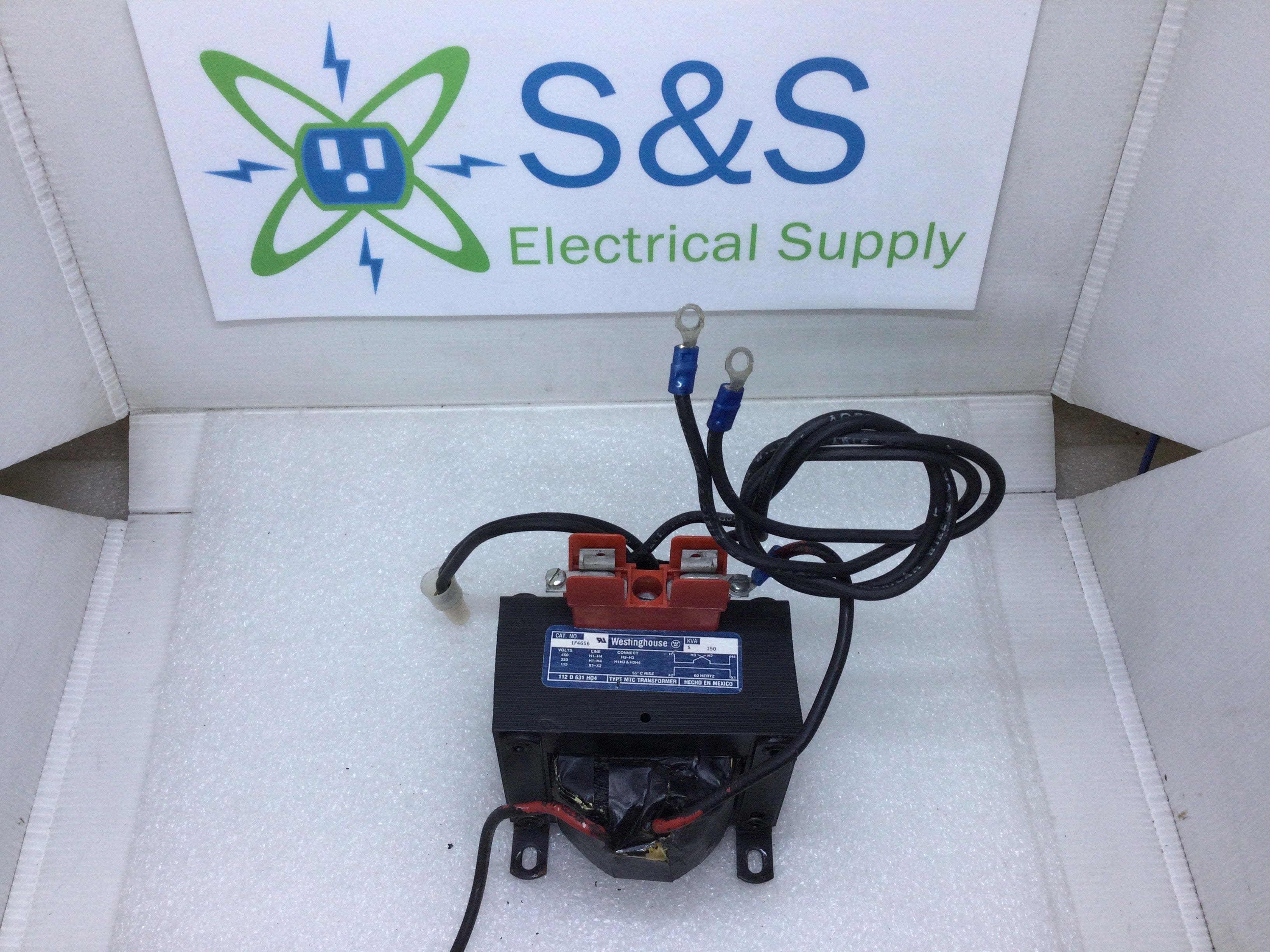 Westinghouse IF4656 150KVA 480V MTC Transformer 60Hz