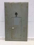 FPE X200-2040C 200 Amp 24 Space 120/240V Panel Door w/Main 26 1/4" x 15 1/4"