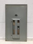 FPE X200-2040C 200 Amp 24 Space 120/240V Panel Door w/Main 26 1/4" x 15 1/4"