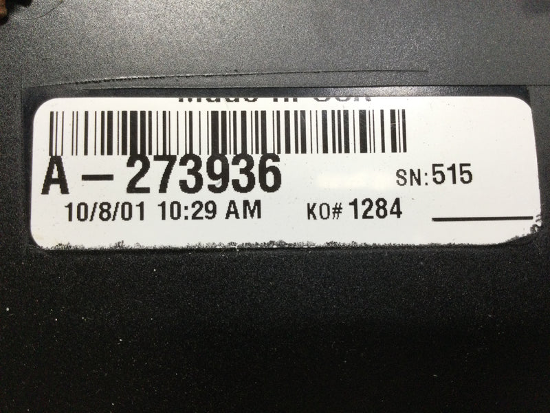 Kohler 20RZ Generator A273936 Dry Contact Assembly - 10 Relay