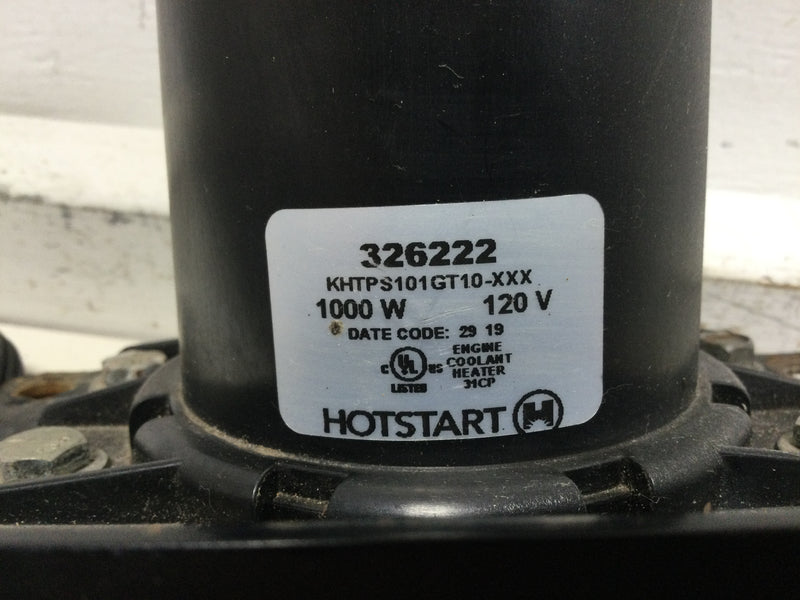 HOTSTART Engine Heater KHTPS101GT10-XXX - Coolant preheater | 1000 watts 120V
