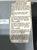 Westinghouse 147P569H01H Automatic Transfer Switch 300 amps 600VAC