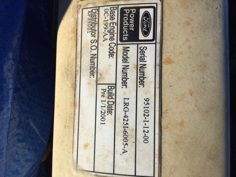 Kohler 20RZ Generator Air Intake Assembly for Ford LRG-425I-6006-A Engine