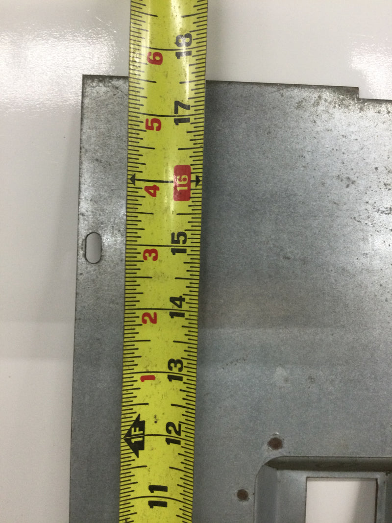 Dead Front 17 3/4" x 9 3/8"