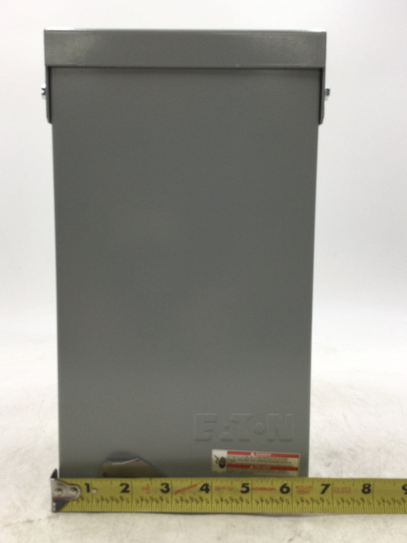 Eaton BRC48L125RP 125 Amp 4-Space 8-Circuit Main Lug NEMA 3R Outdoor Load Center