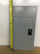 GE General Electric TLM8S 16 Space 125 Amp 120/240v 1Phase 3 Wire PowerMark Plus Load Center Cover 18 5/8" x 10 1/2"