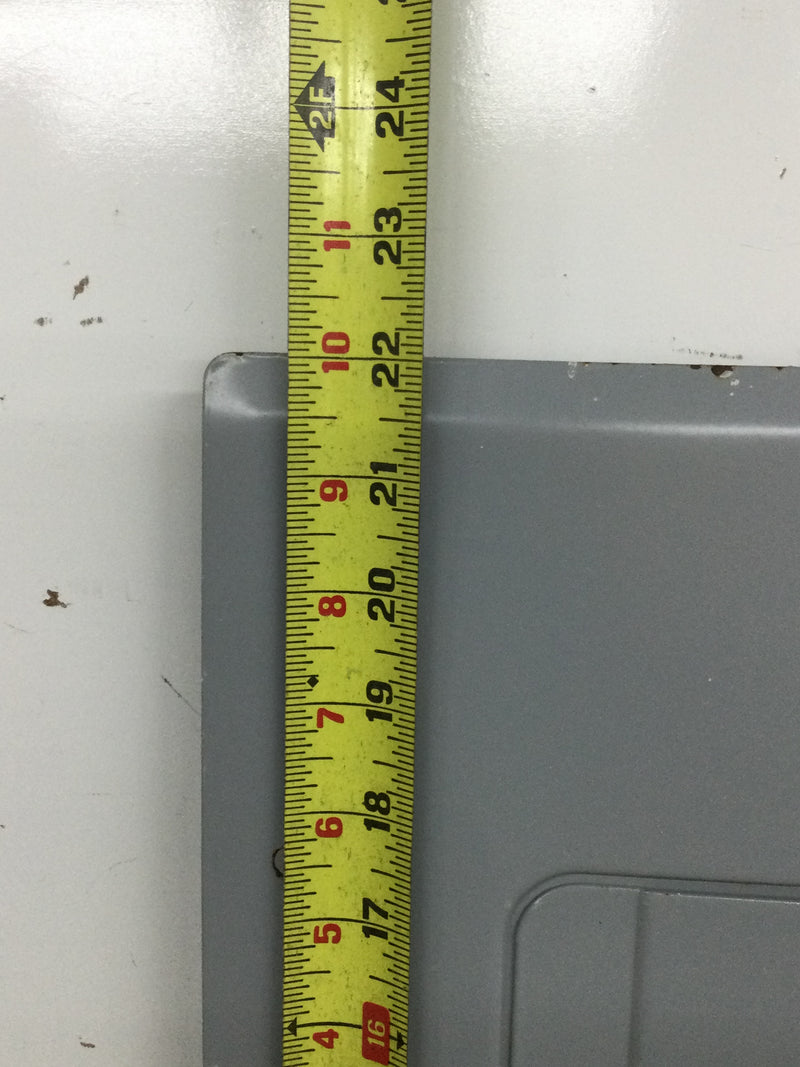 Challenger PowerMaster 20 Space 125 Amp 120/240V 1m Phase 3 Wire Cover Only 22" x 15 3/8"