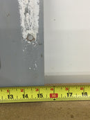 Challenger PowerMaster 20 Space 125 Amp 120/240V 1m Phase 3 Wire Cover Only 22" x 15 3/8"