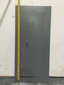Square D NEHB Panelboard Cover/Door Only 44" x 20" Broken Door Latch