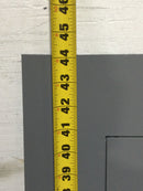 Square D NEHB Panelboard Cover/Door Only 44" x 20" Broken Door Latch