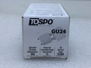 Tospo GU24 Base 2-Pronge 13 Watts 120V 60Hz Mini Twist Spiral Cool White