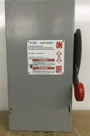 Eaton Cutler Hammer DH361FGK 30 Amp 3 Pole Nema 1 Fusible HD Safety Switch