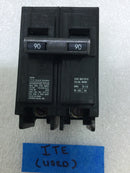 ITE/Gould Q290 2 Pole 90 Amp 120/240VAC Type QP Circuit Breaker