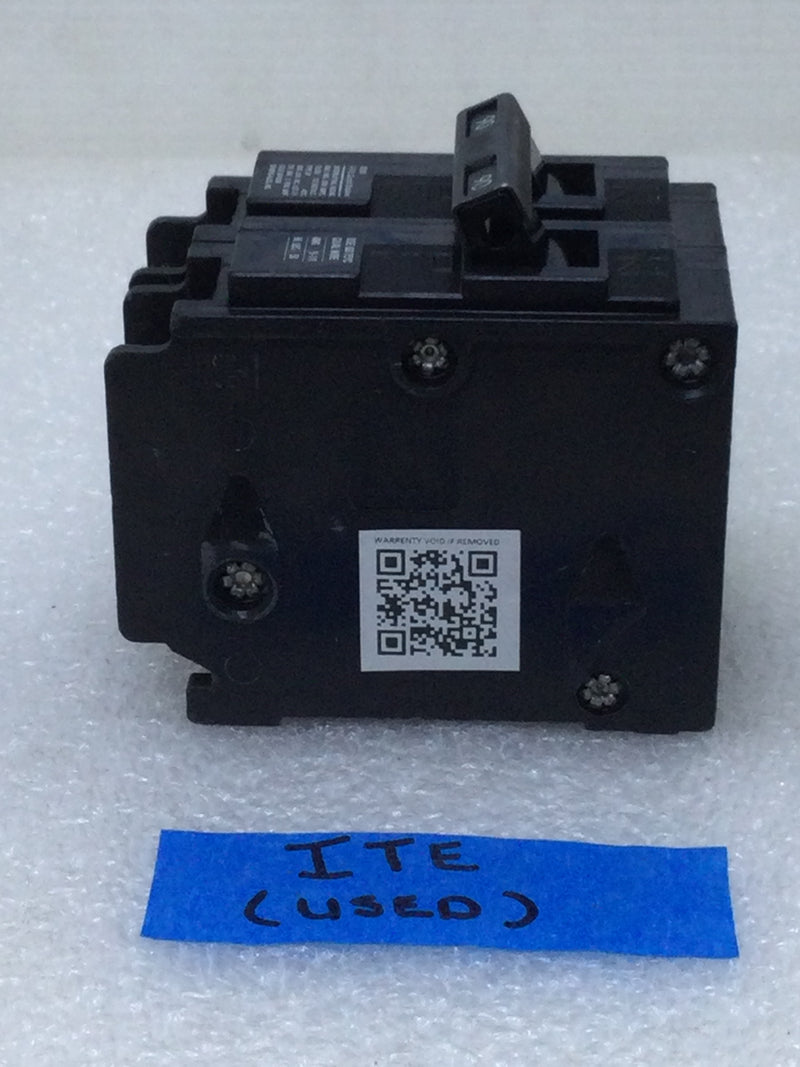 ITE/Gould/Siemens Q290 2 Pole 90 Amp 120/240VAC Type QP Circuit Breaker