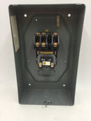 Square D 8903LG30V02 30 Amp 3 Pole 480V Lighting Contactor Enclosure