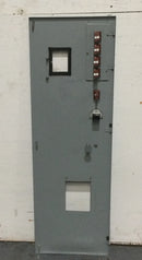 Siemens/Furnas D68290001 MCC Feeder Bucket/Cabinet 14.5" X 47" with Door