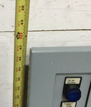 Siemens/Furnas D68290001 MCC Feeder Bucket/Cabinet 14.5" X 47" with Door