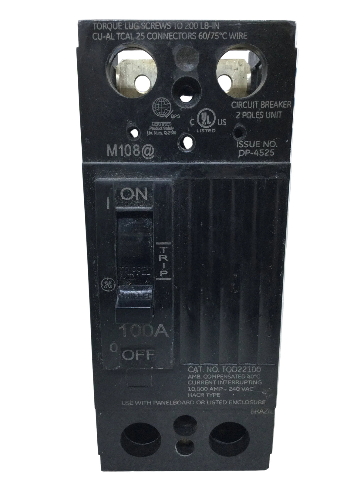 Interruttore automatico differenziale 100A 300mA AC TFVH4-100300 Tracon Interruttore automatico differenziale 100A 300mA AC TFVH4-100300 Tracon