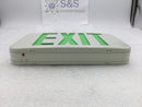 Lithonia Lighting Green EXG LED M6 LED Exit Sign Top, End or Back Mount