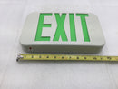 Lithonia Lighting Green EXG LED M6 LED Exit Sign Top, End or Back Mount