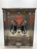 Siemens/Talon UAT131-XGF 200 Amp 600V 1 Phase 4 Jaw Ringless Meter Socket SS