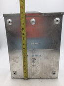 Siemens/Talon UAT437-XGF 200 Amp Continuous Duty Ringless Type Meter Socket 600V 1 Phase 3 Wire 4 Jaw