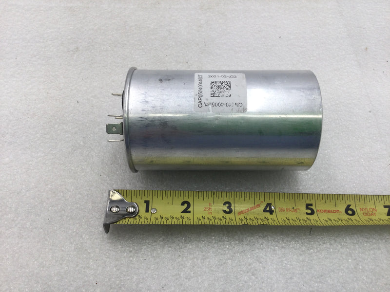 Goodman CAP050450440CT 40+5uF AmRad Round Capacitor 370/440 VAC/B 50/60Hz