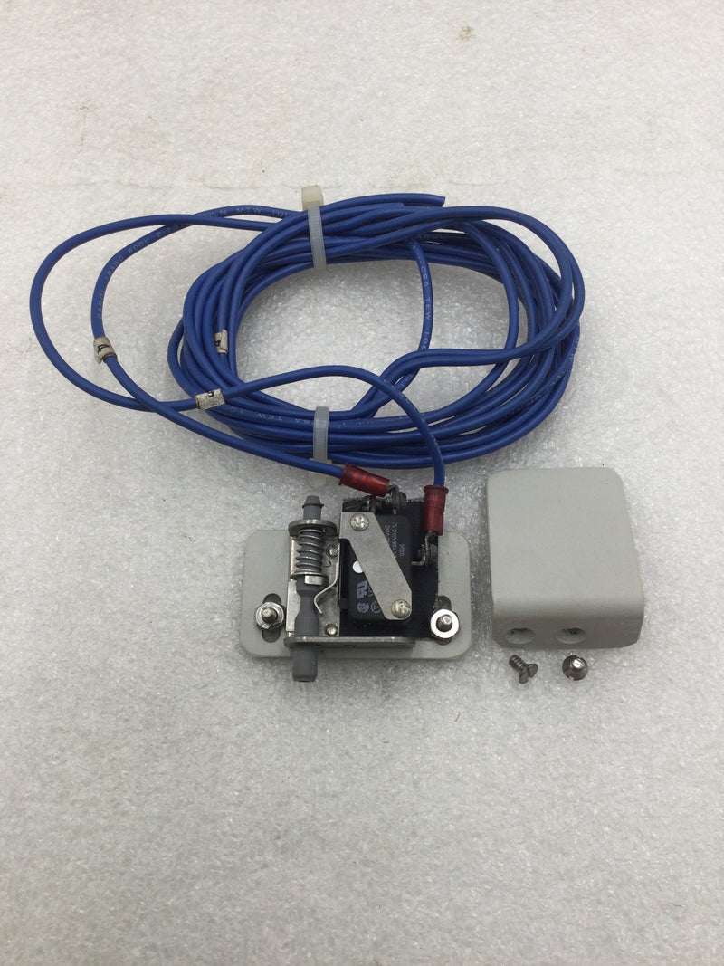 Surface Mount Electric Cabinet Door Switch 120 VAC with 6' Wire Leads