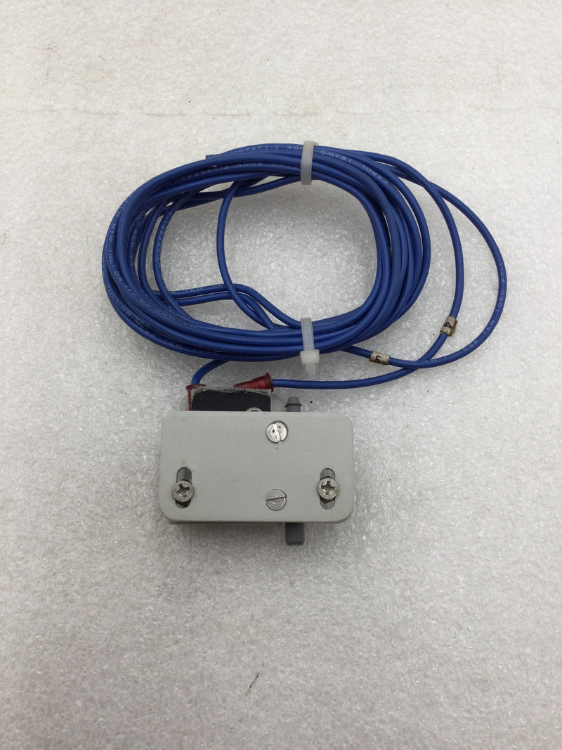 Surface Mount Electric Cabinet Door Switch 120 VAC with 6' Wire Leads
