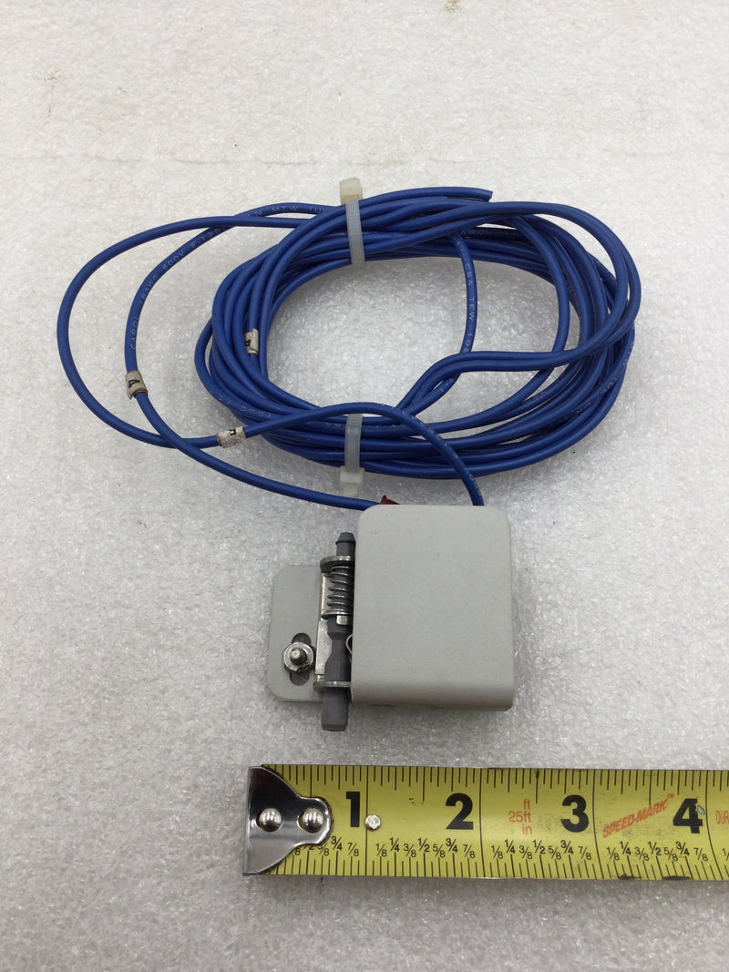 Surface Mount Electric Cabinet Door Switch 120 VAC with 6' Wire Leads