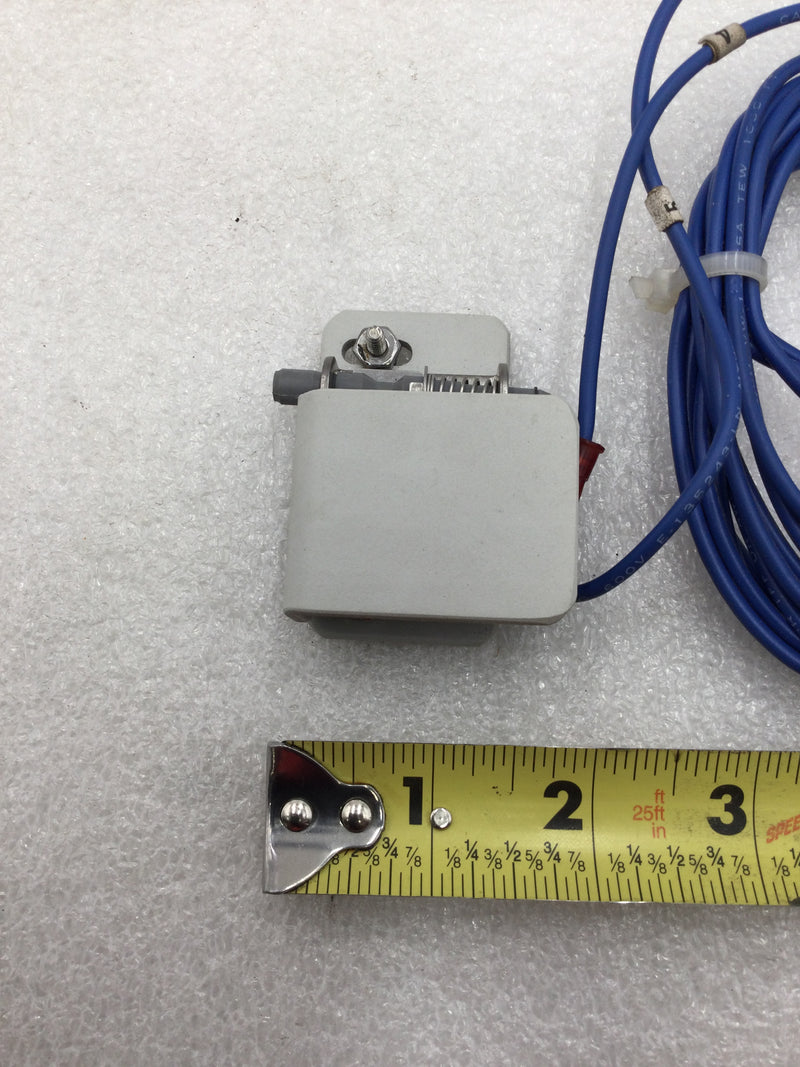 Surface Mount Electric Cabinet Door Switch 120 VAC with 6' Wire Leads