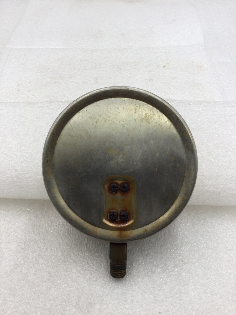 Weksler GP2-15-3 0-60 PSI Pressure Gauge 4 1/2" Face 1/4" NPT Water/Air Line