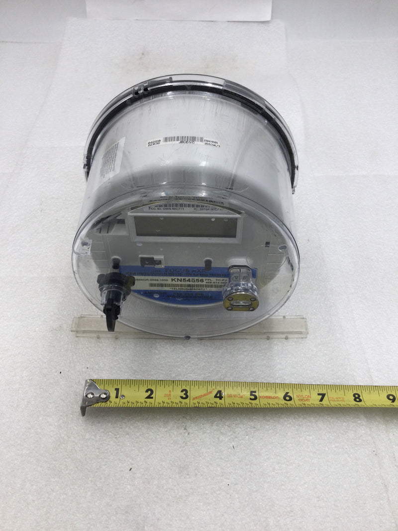 Landis & Gyr Focus AXR Form 16S Solid State Watt Hour Meter CL200 120-277 VAC TA30 4W