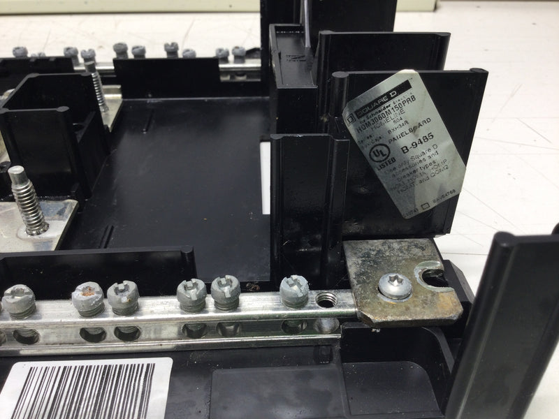 Square D HOM3060M150PRB 150 Amp 30 Space 120/240 VAC Load Center Guts Only 9" X 21"