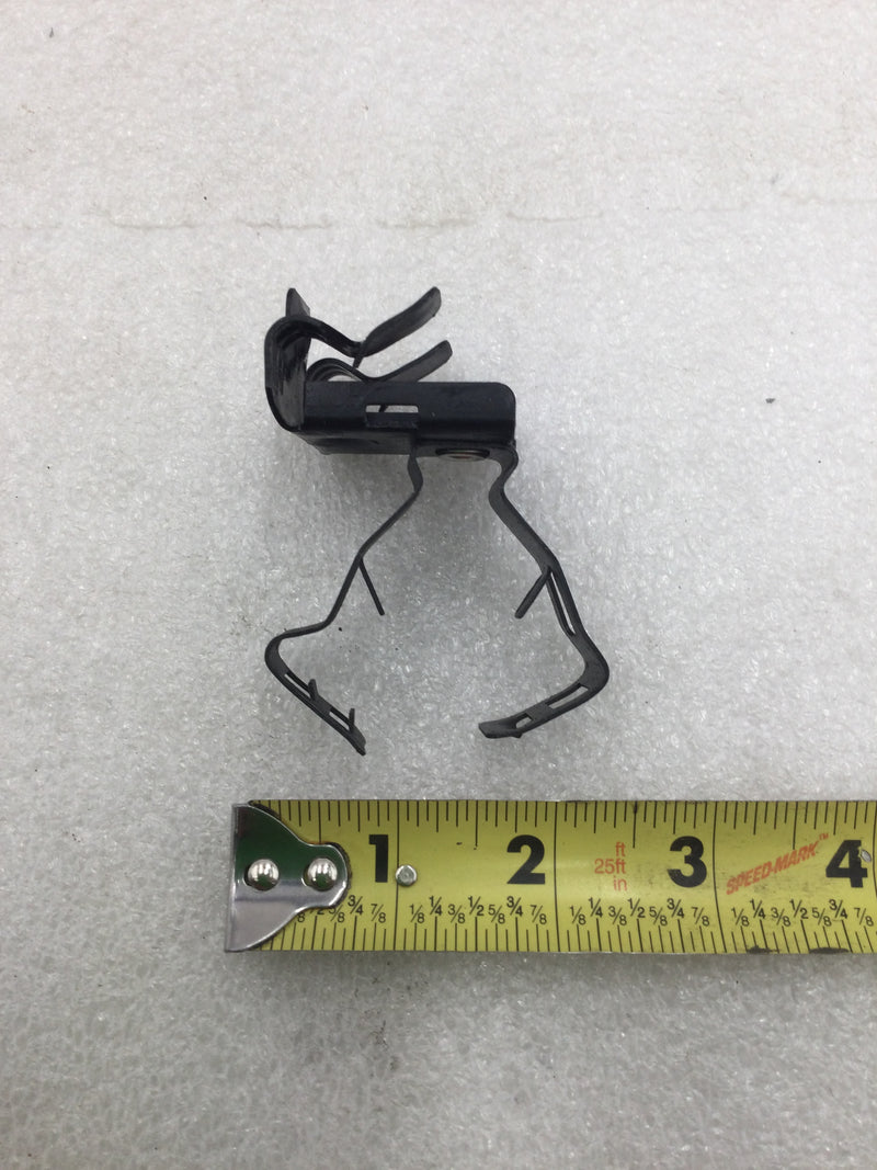 Lot of 5 Steel City ZCC1/2-3/4-H 1/4 Flange Mount Conduit Clip Supports 1/2"-3/4" EMT Rigid Electrical Conduit