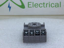 Allen-Bradley 700-HN125 Series A 10A 600V Din Rail Mount 8 Pin Relay Socket