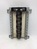 Federal Pacific L120-30 150 Amp 120/240V 10/20 Circuit Panel Guts Only 8" X 12"