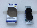 Eaton TR270BK-BX-LW Standard Duplex Receptable Black 15 Amp 125V 2-Polw 3-Wire