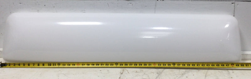 Lithonia Lighting DPUFF 4 Foot Cloud/Puff Acrylic Diffuser/Lens Shade 51" X 11"
