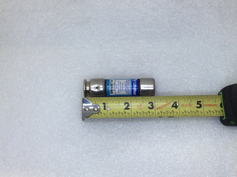 Littelfuse FLNR-60 60 Amp 250V Dual Element Class RK5 Fuse - Aluminum Cap