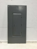 Square D QOC-42W 42 Space 120/240V Panel/Door Only 31 3/4" x 15 1/2"