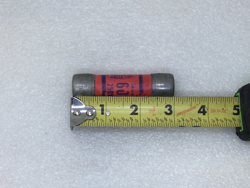 Leviton C-616 60 Amp 250V or Less One Time Fuse