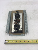 ITE/Siemens 8 Space Guts Only with 4 Tandem Breaker Posts 6" X 10"