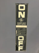 GE Heavy Duty Fused Safety Switch - 200 AMP 600 VAC MAx. HP 60 - Top Hinged Door