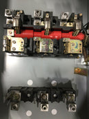 GE Heavy Duty Fused Safety Switch - 200 AMP 600 VAC MAx. HP 60 - Top Hinged Door