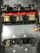 GE Heavy Duty Fused Safety Switch - 200 AMP 600 VAC MAx. HP 60 - Top Hinged Door